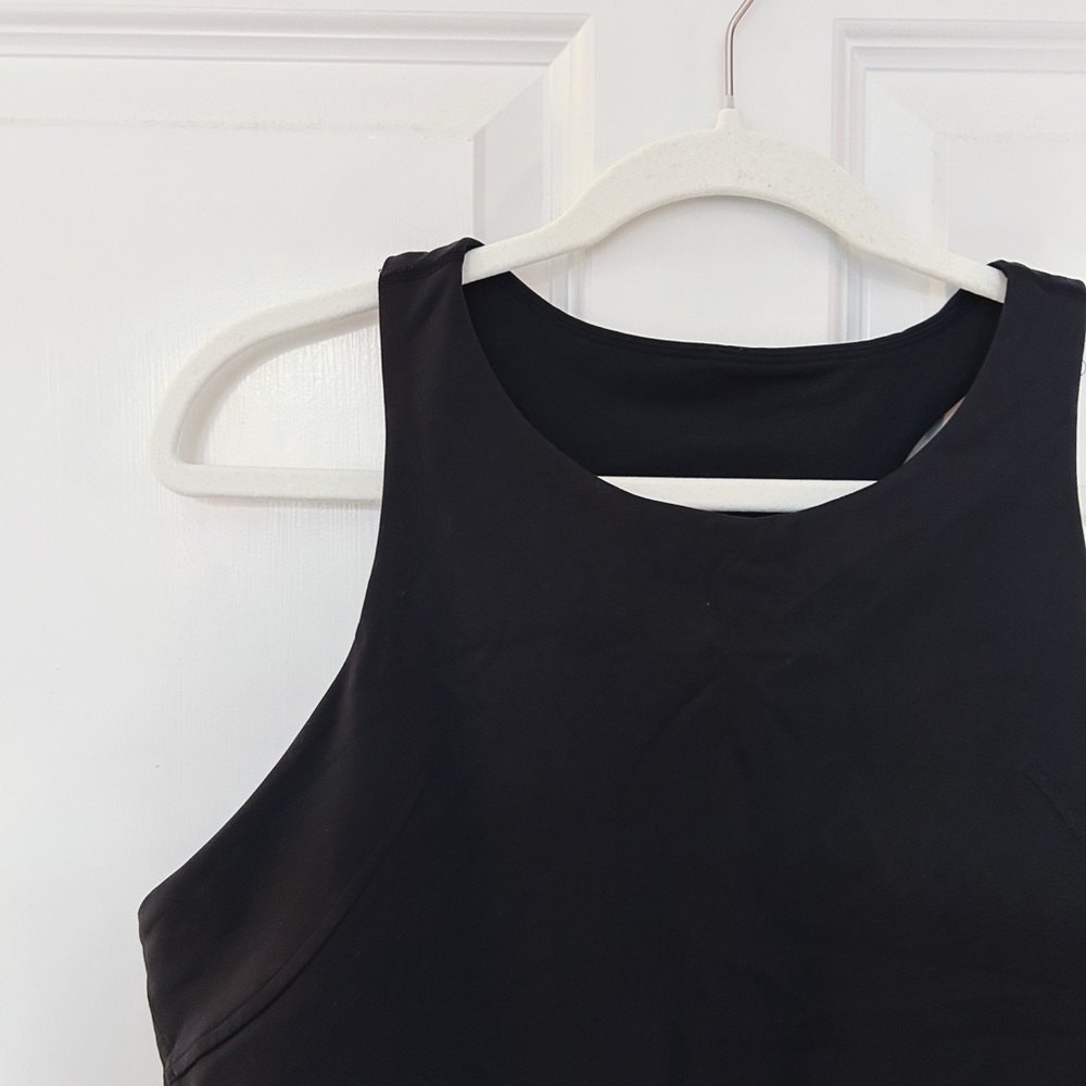 lululemon athletica Black Wunder Train Crop Tank